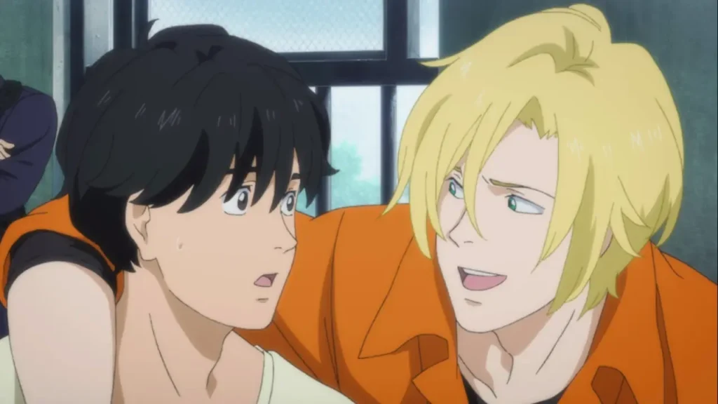 Ash dan Eiji dalam anime Banana Fish (Dok.MAPPA)